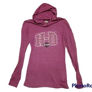 Harley-Davidson Long Sleeve Hooded T-Shirt